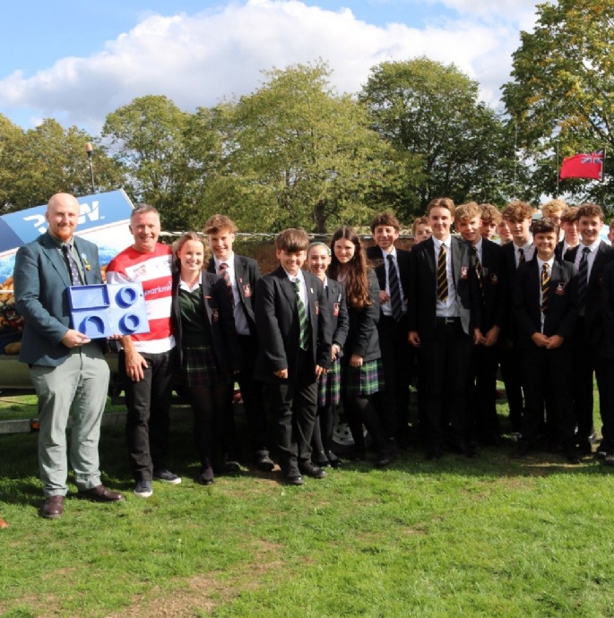 News &raquo; Pupils’ 3D Printing Skills Support Parent’s Atlantic Rowing Challenge